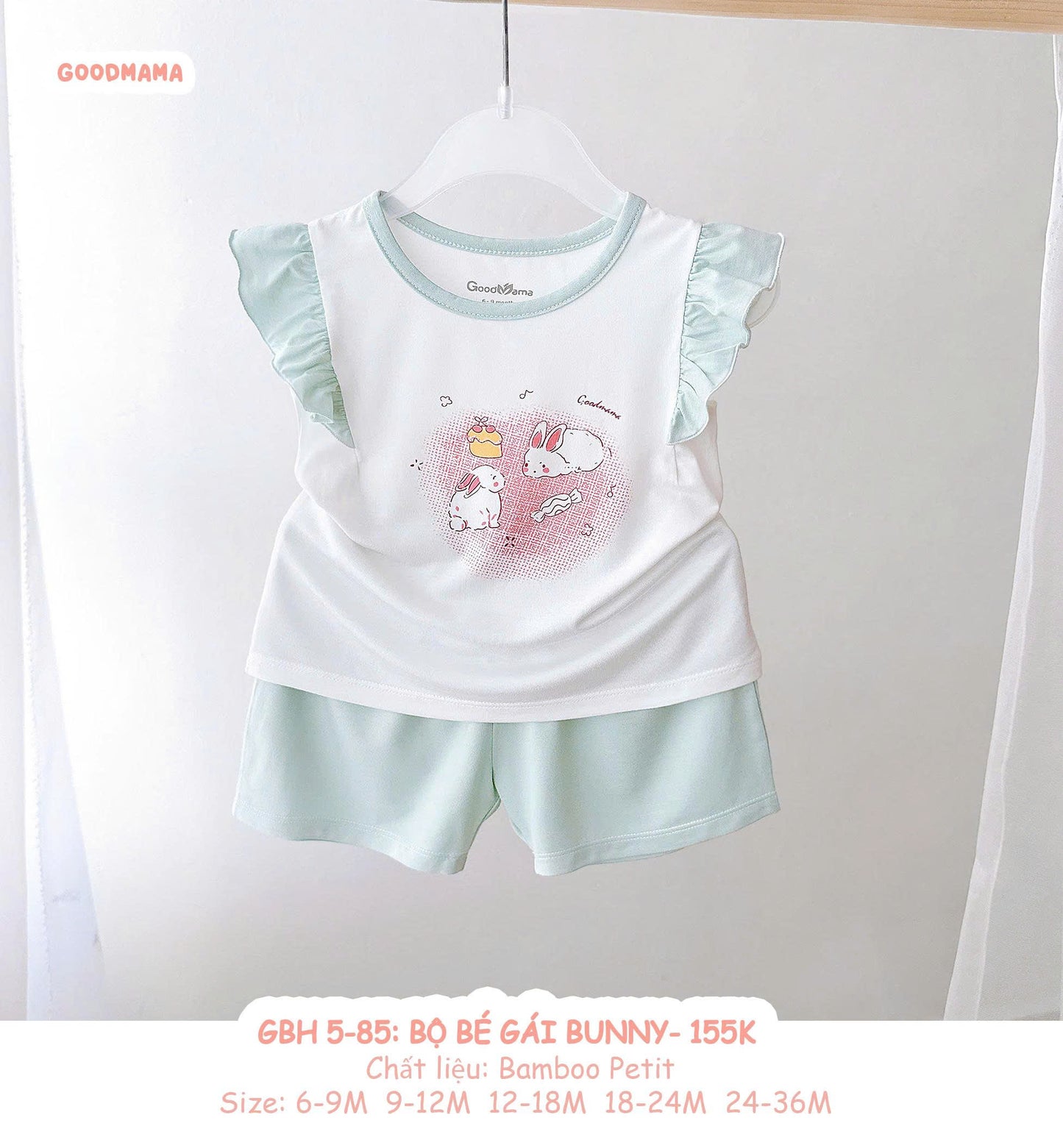 GBH 5 - 85: BỘ BÉ GÁI BUNNY