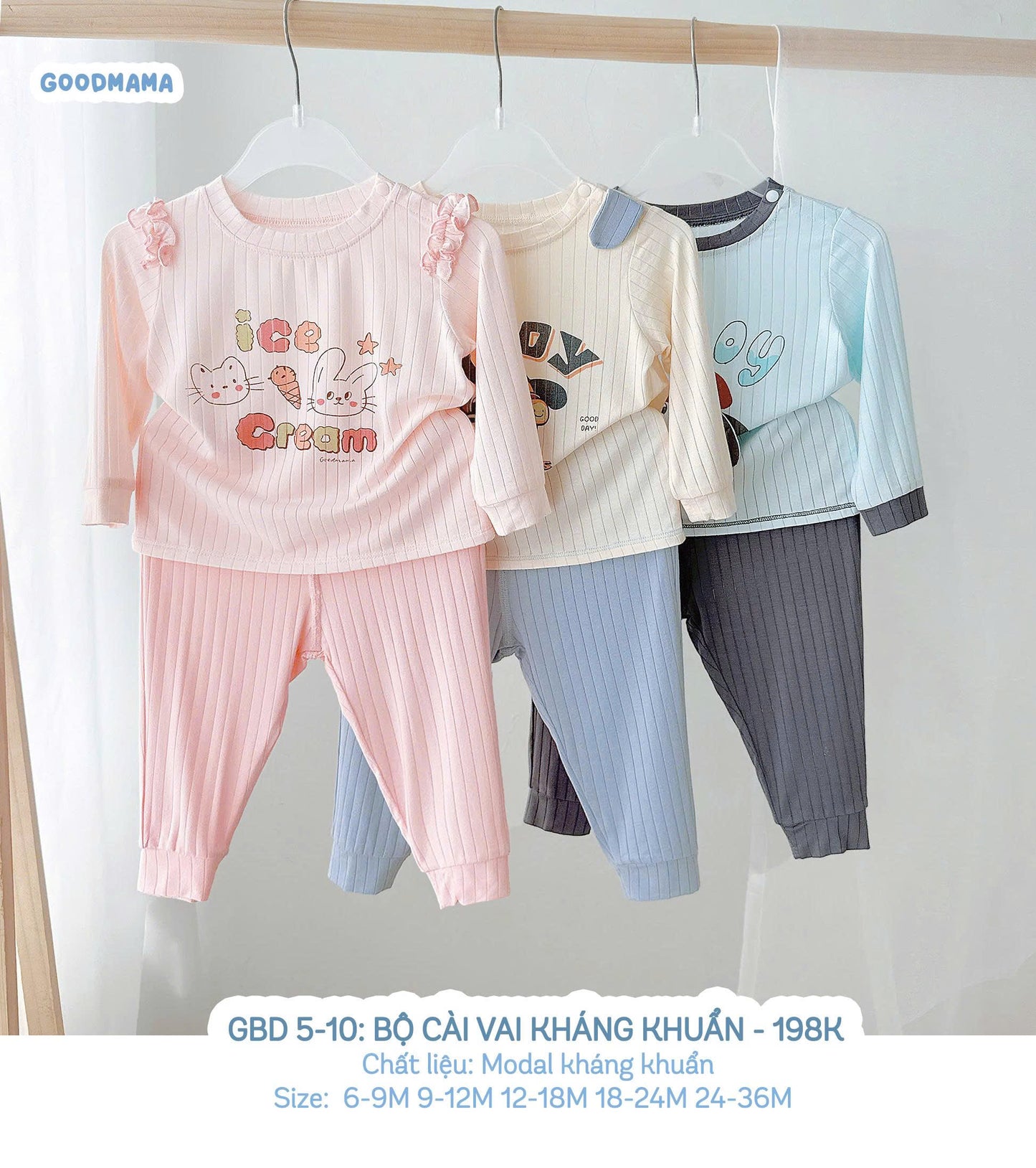 GBD 5 - 10: BỘ CÀI VAI KHÁNG KHUẨN