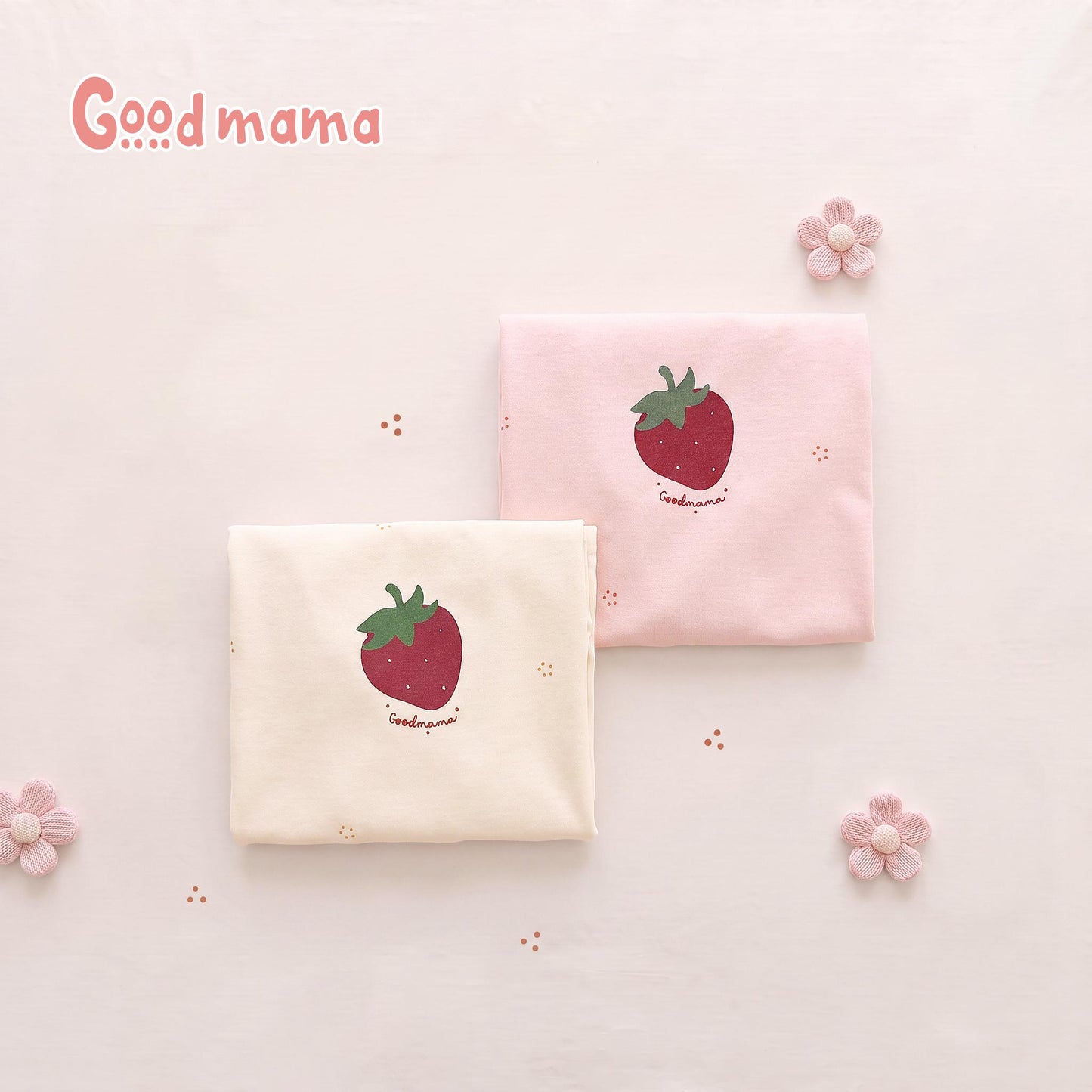 GBD 6-02 – Bộ Bé Gái Strawberry Chất Liệu Lyocell Cao Cấp