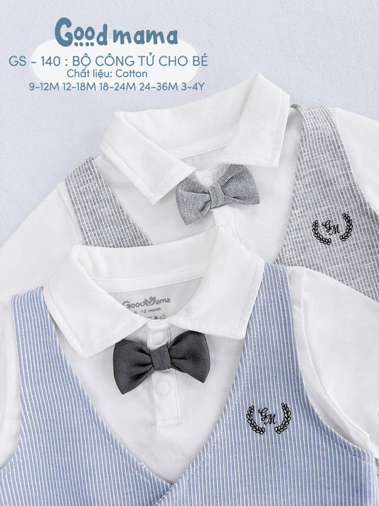 GS-140: BỘ CÔNG TỬ CHO BÉ – LỊCH LÃM, GỌN GÀNG CHO NHỮNG DỊP ĐẶC BIỆT