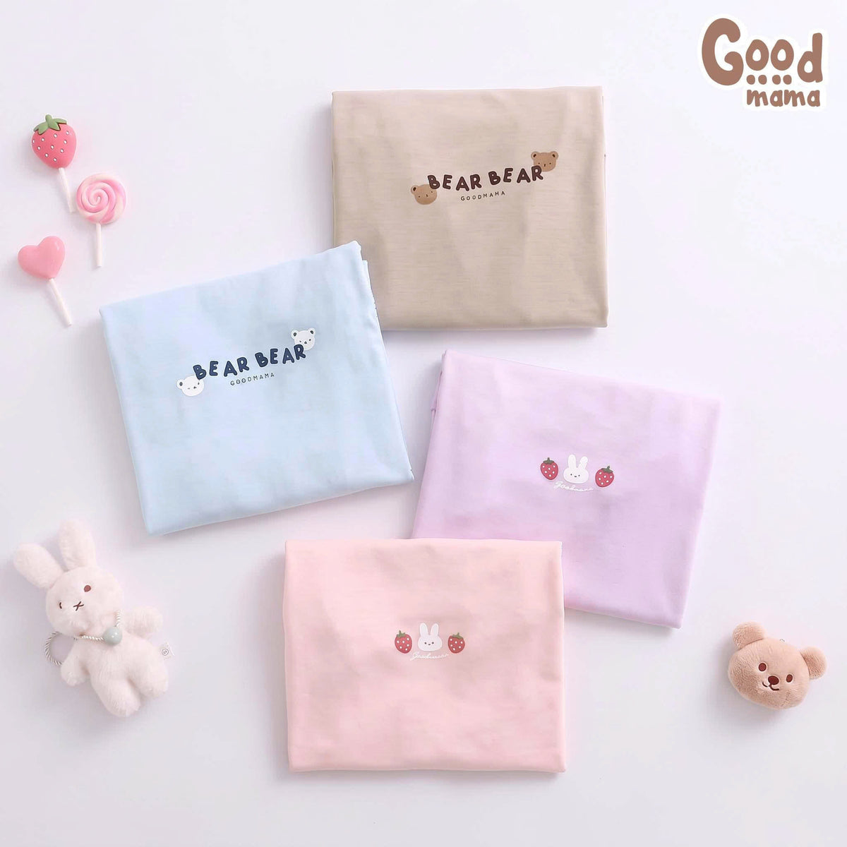 Bộ giữ nhiệt Lyocell Goodmama GBD6-125 – Mềm mại ôm bé, dịu dàng qua ngày se lạnh