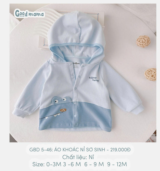 GBD 5 - 46: ÁO KHOÁC NỈ SƠ SINH