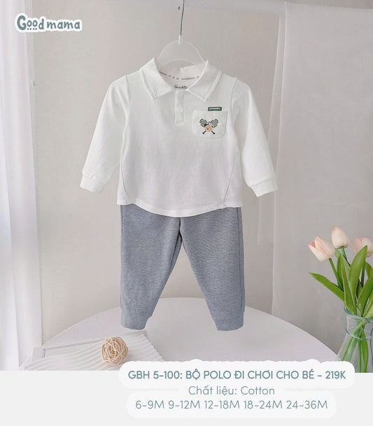 GBH 5 - 100: BỘ POLO ĐI CHƠI CHO BÉ