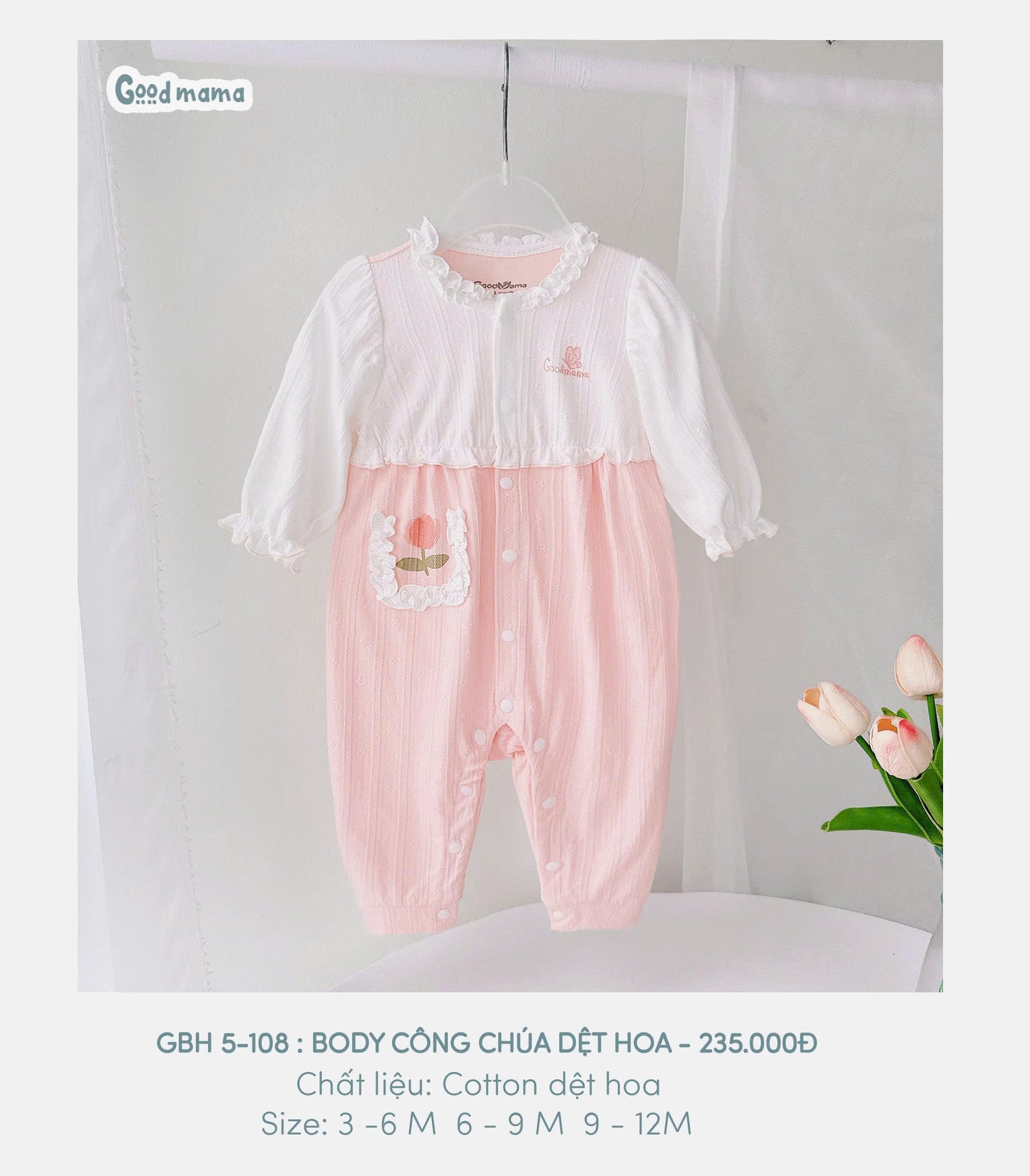 GBH 5 - 108: BODY CÔNG CHÚA DỆT HOA
