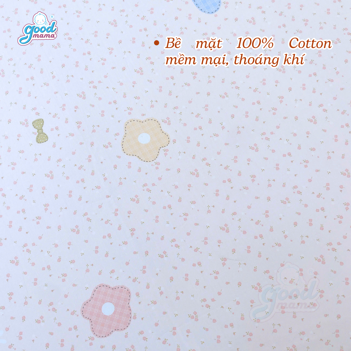 Ga Chống Thấm Cao Cấp Goodmama- Mẫu Khu Vườn Hoa