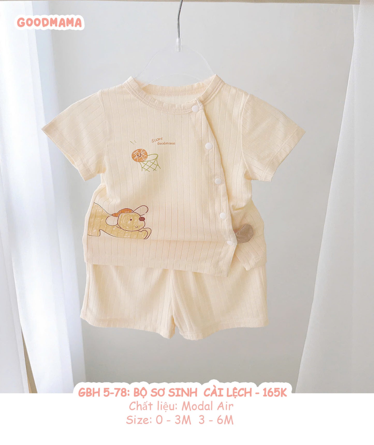 GBH 5 - 78: BỘ SƠ SINH CÀI LỆCH