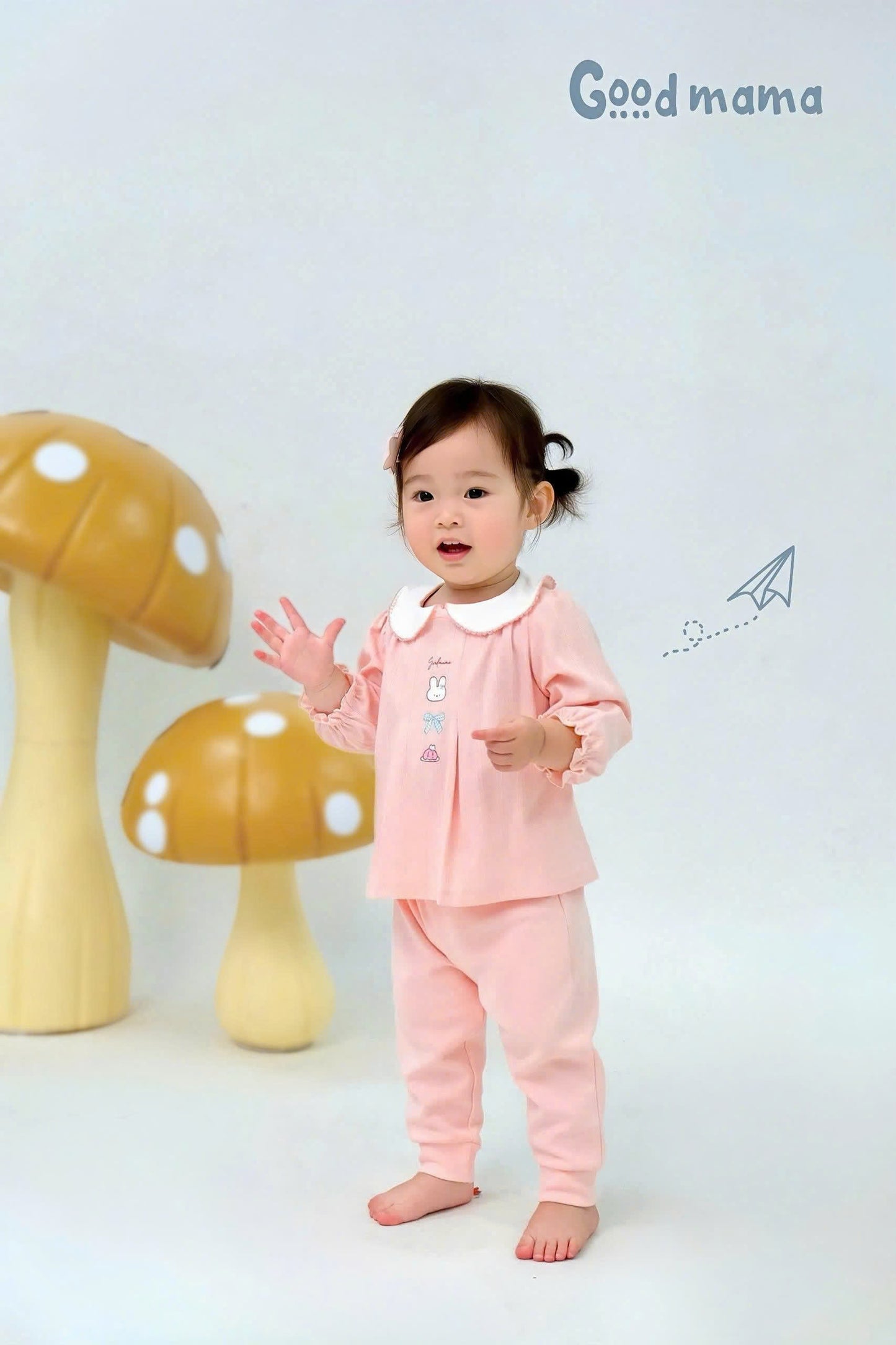 GBD5 - 31: BỘ BÉ GÁI DỆT HOA