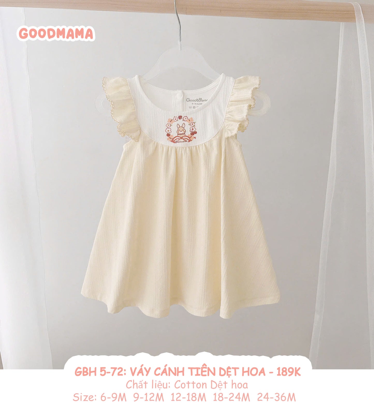 GBH 5 - 72: VÁY CÁNH TIÊN DỆT HOA