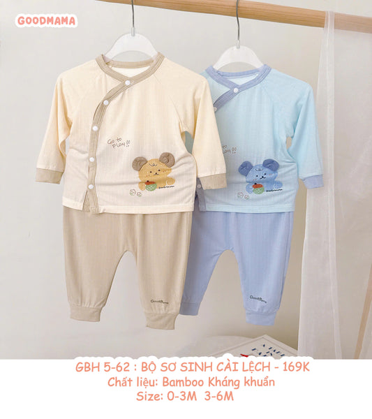 GBH5-62: BỘ SƠ SINH CÀI LỆCH