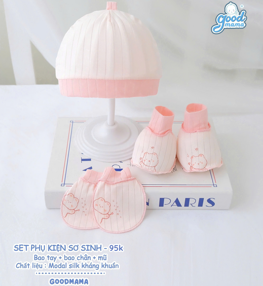 Set Phụ Kiện Sơ Sinh Kháng Khuẩn Goodmama