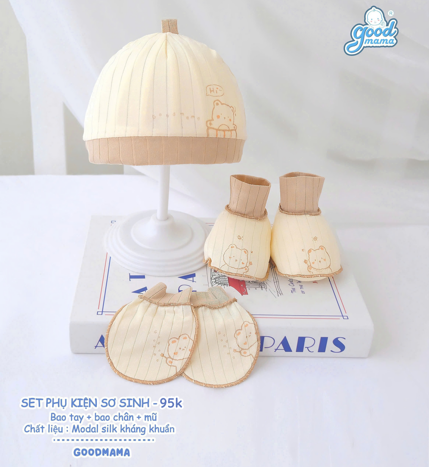 Set Phụ Kiện Sơ Sinh Kháng Khuẩn Goodmama