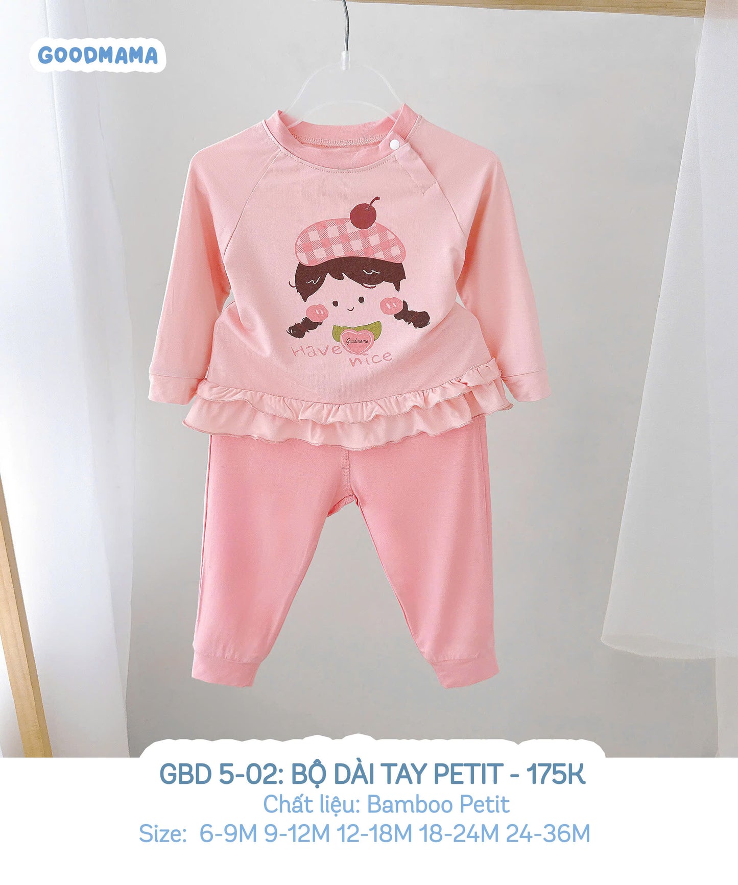 GBD 5 - 02: BỘ DÀI TAY PEPTIT
