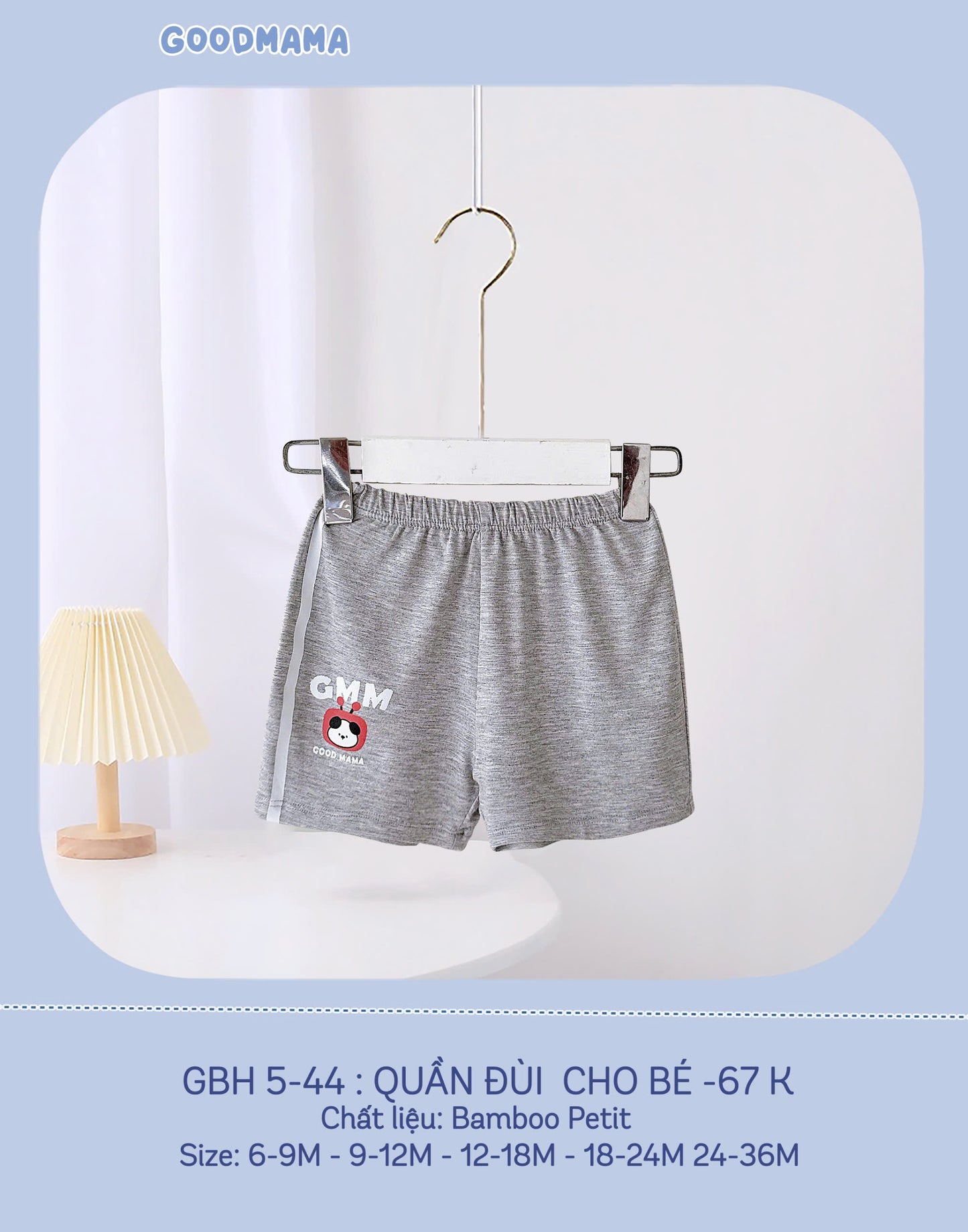 Quần đùi cho bé