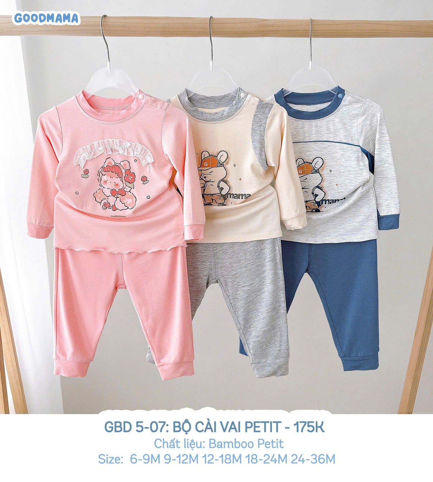 GBD 5 - 07: BỘ CÀI VAI PETIT
