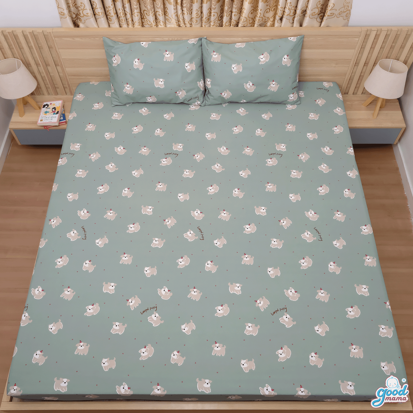 Ga Chống Thấm Goodmama- Mẫu Cún Con