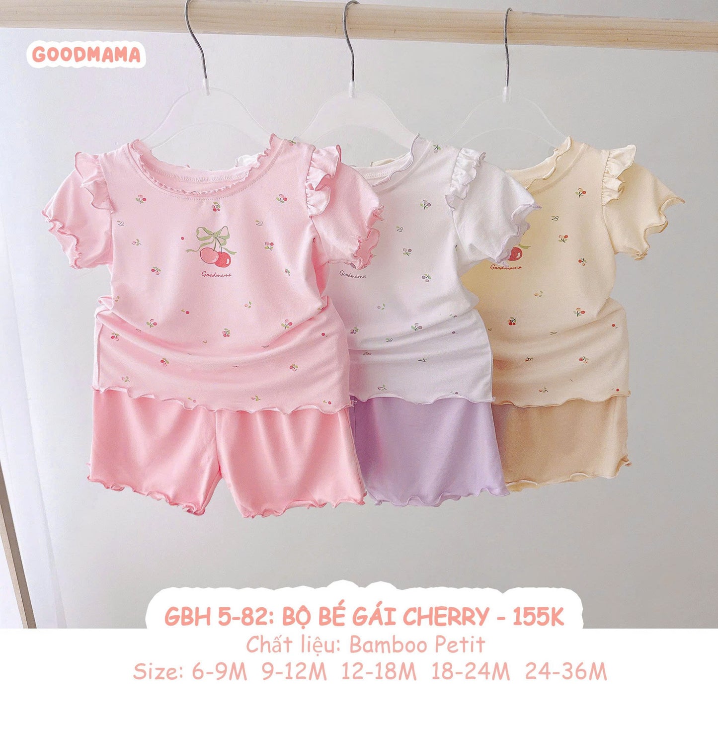 GBH 5 - 82: BỘ BÉ GÁI CHERRY