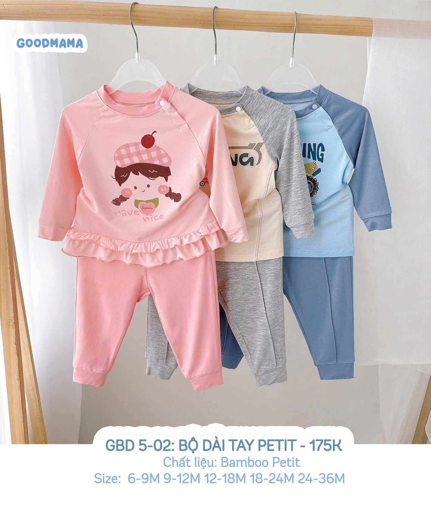 GBD 5 - 02: BỘ DÀI TAY PEPTIT