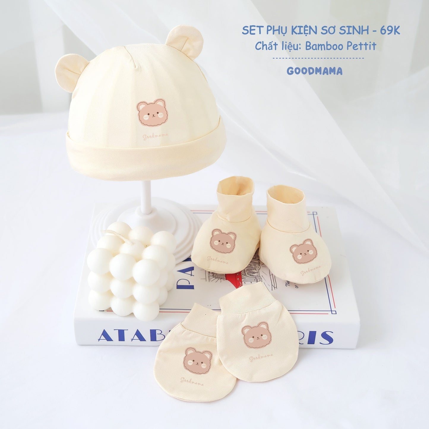 Phụ Kiện Cho Bé - Set Phụ Kiện Sơ Sinh Goodmama