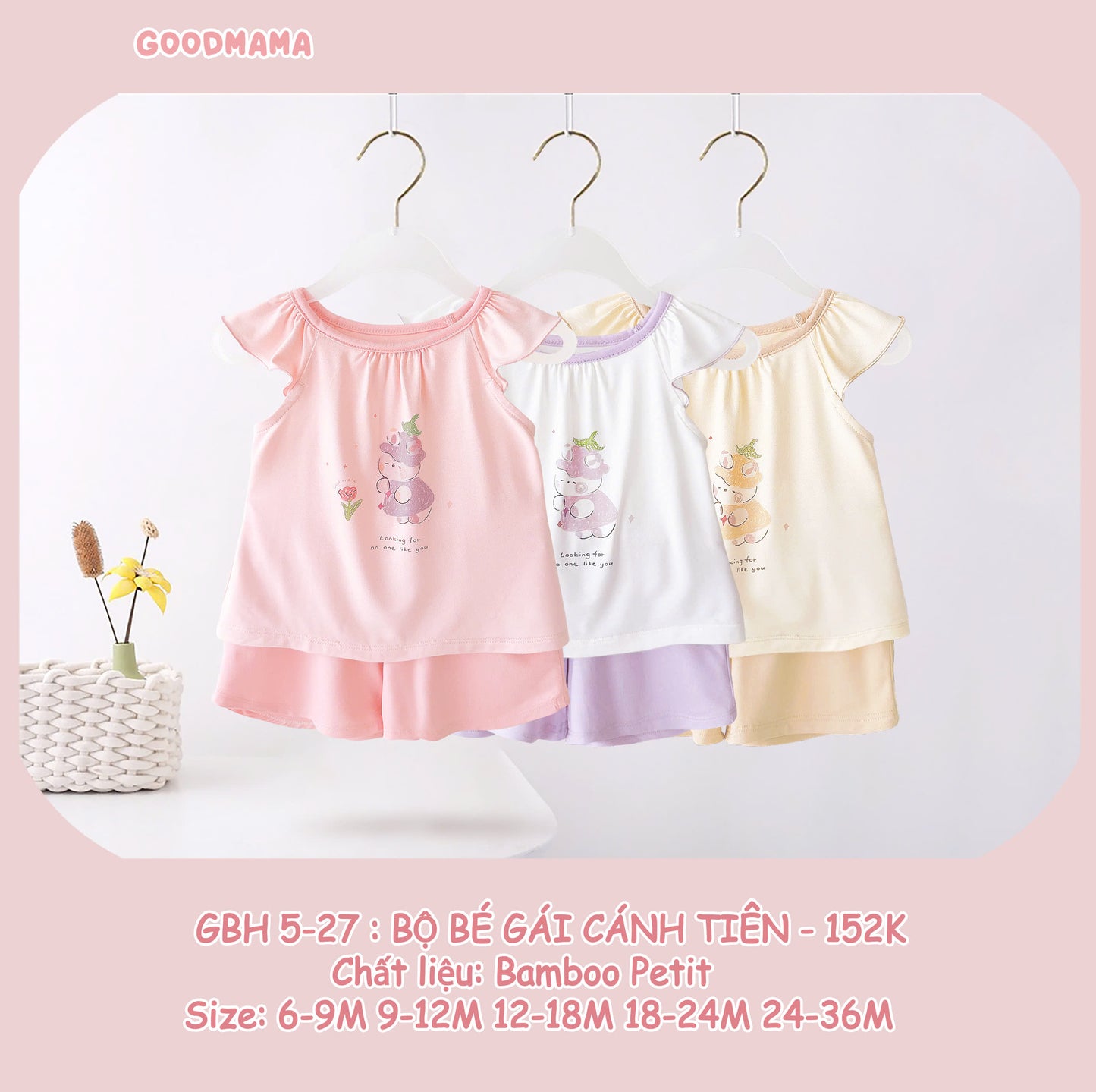 GBH 5 -27: BỘ BÉ GÁI CÁNH TIÊN