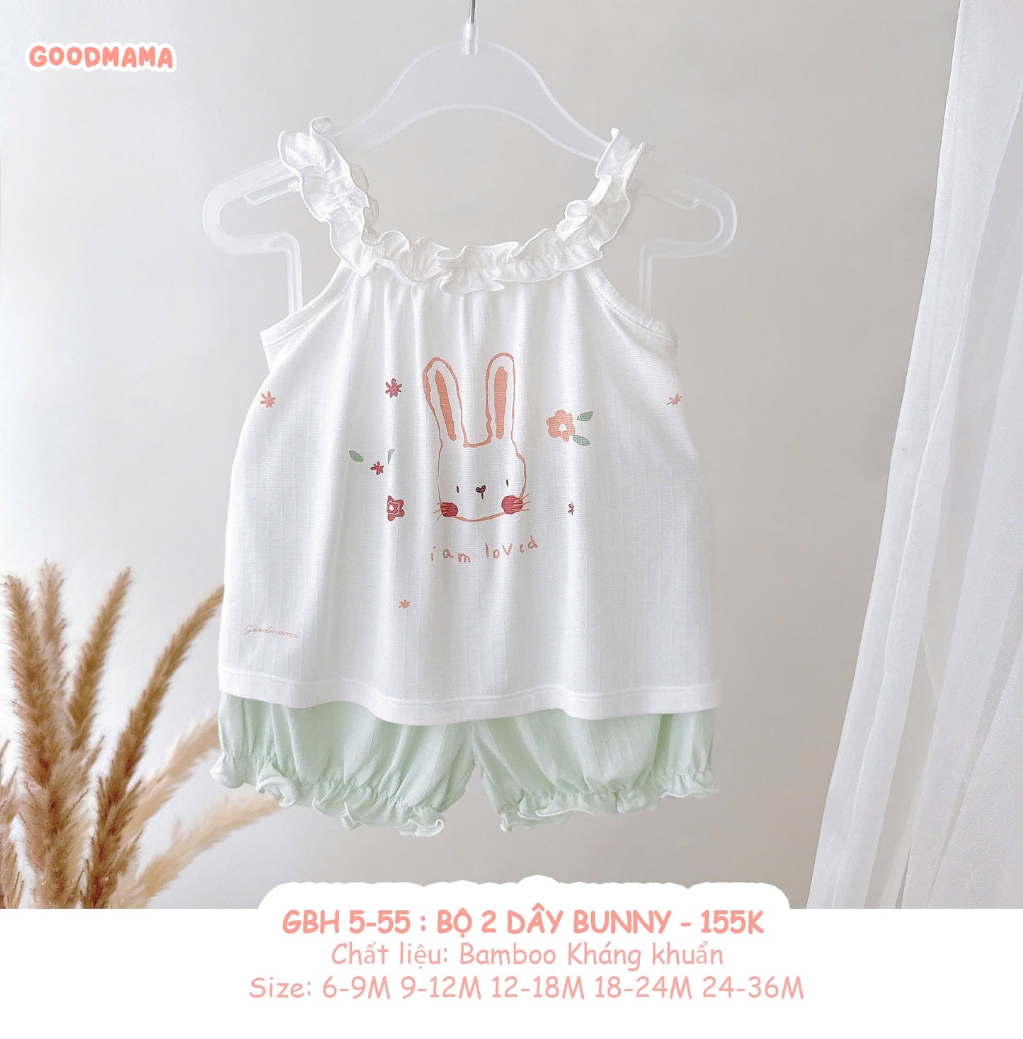 GBH5 - 55: BỘ 2 DÂY BUNNY