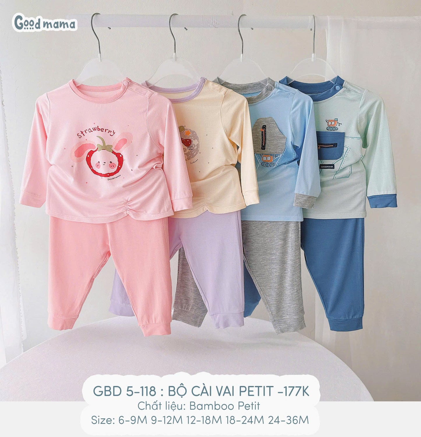 GBD 5 - 118: BỘ CÀI VAI PETIT