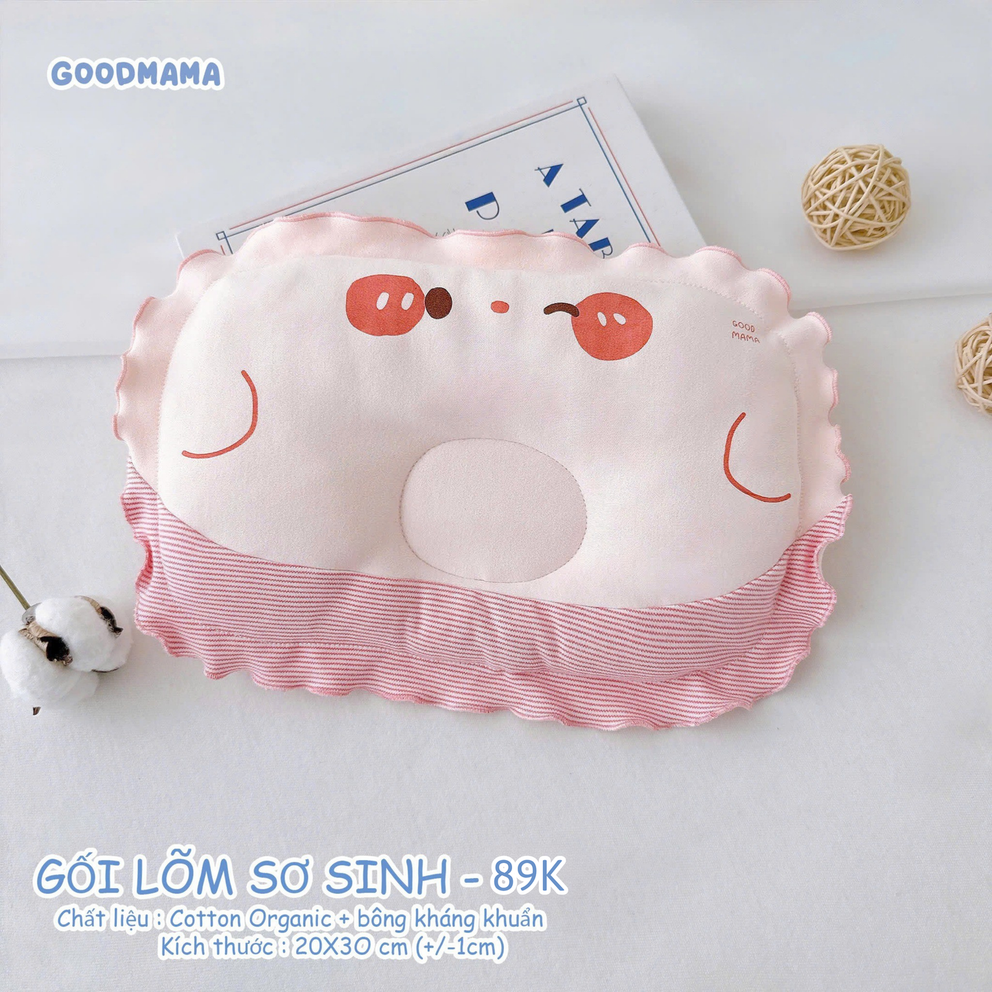 GỐI LÕM SƠ SINH