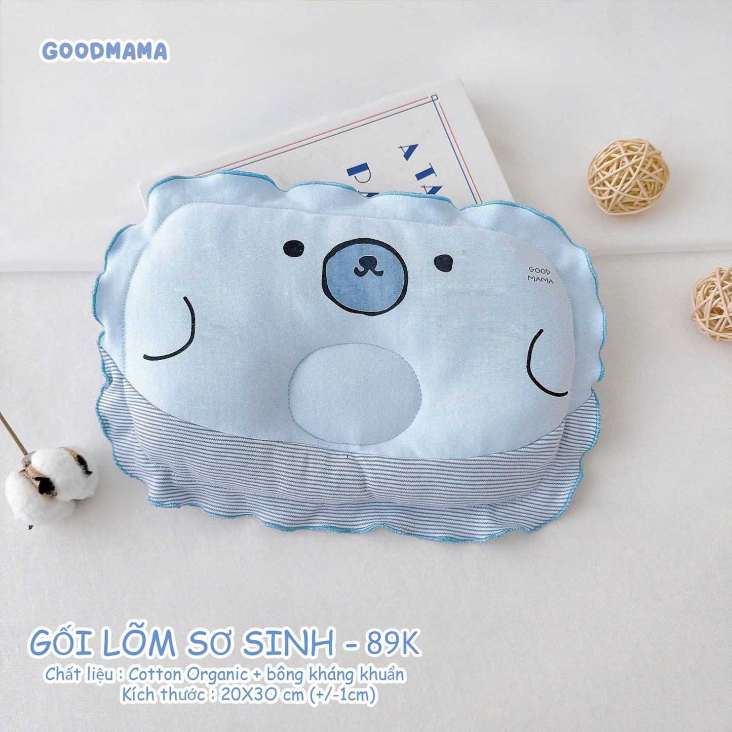 GỐI LÕM SƠ SINH
