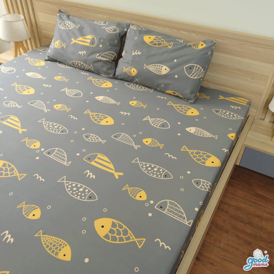 Ga Chống Thấm Cao Cấp Goodmama - Mẫu Cá Vàng