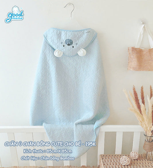 Chăn Ủ Chần Bông Cute Cho Bé Goodmama