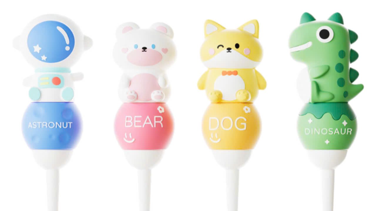 Bàn Chải Đánh Răng Trẻ Em Goodmama Thiết Kế Thông Minh, Đáng Yêu Cho Bé