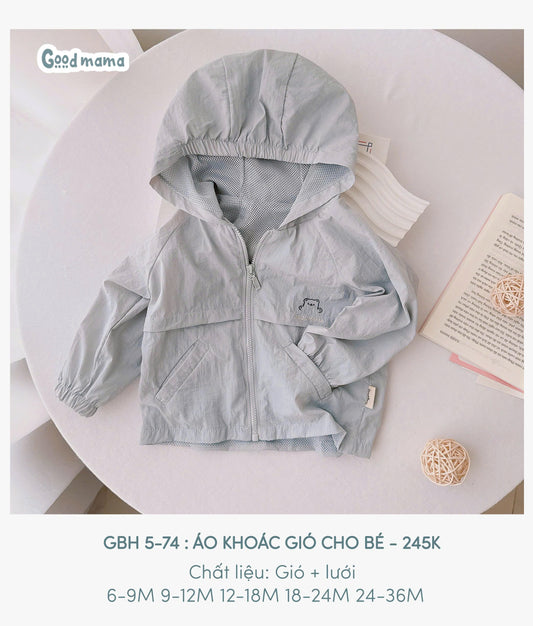 GBD 5 - 74: ÁO KHOÁC GIÓ CHO BÉ