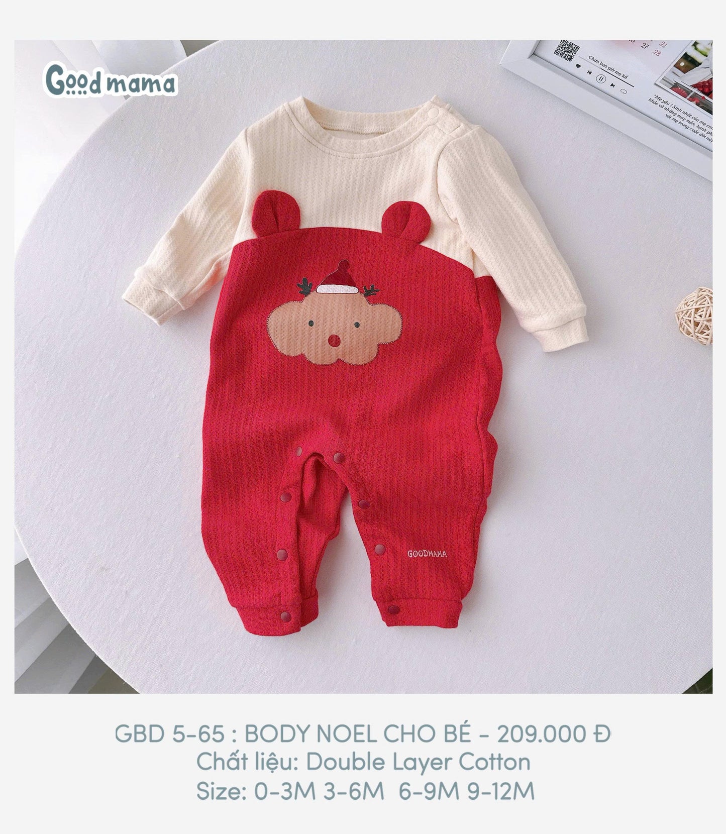 GBD 5 - 65: BODY NOEL CHO BÉ