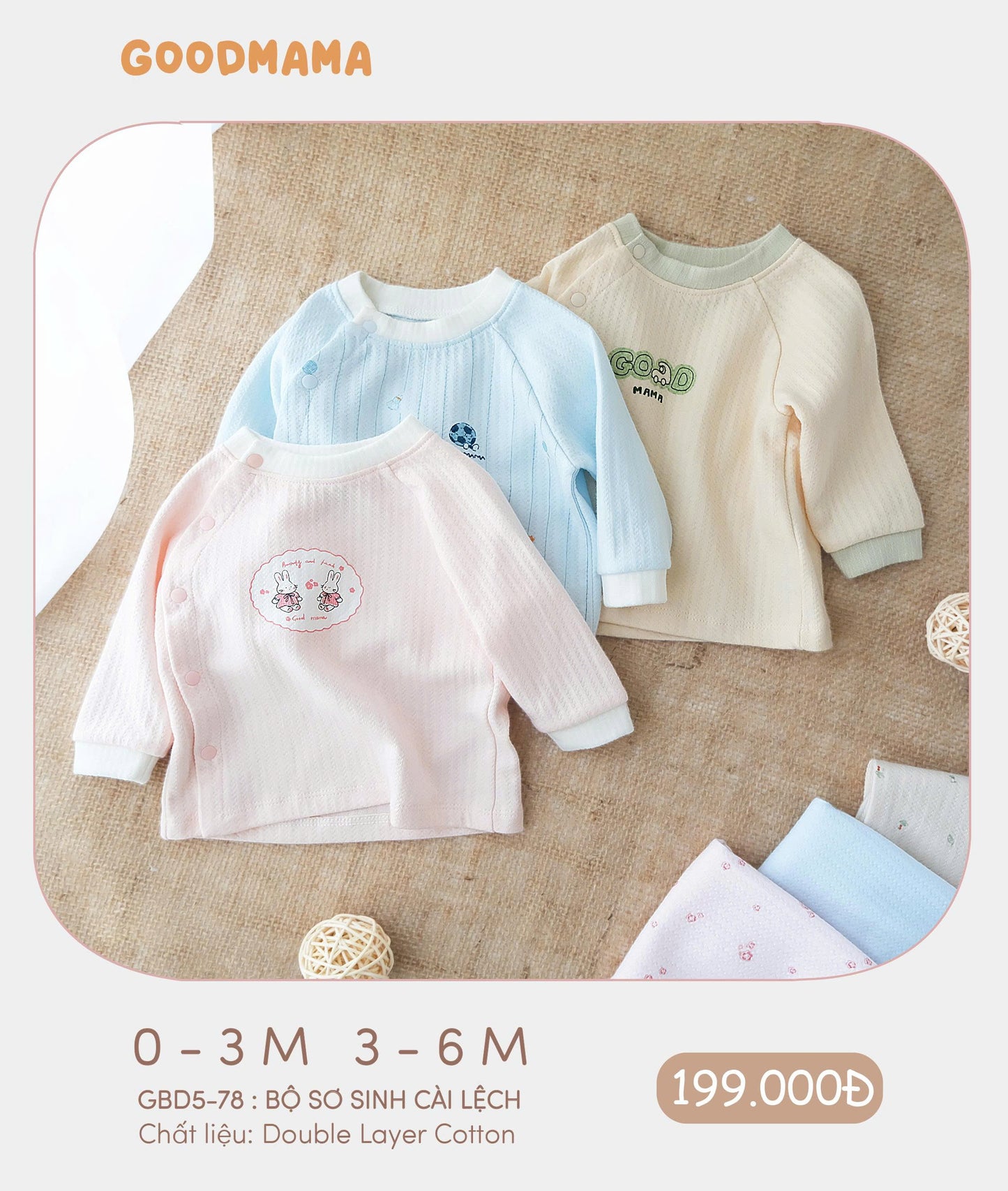 GBD 5-78: BỘ SƠ SINH CÀI LỆCH