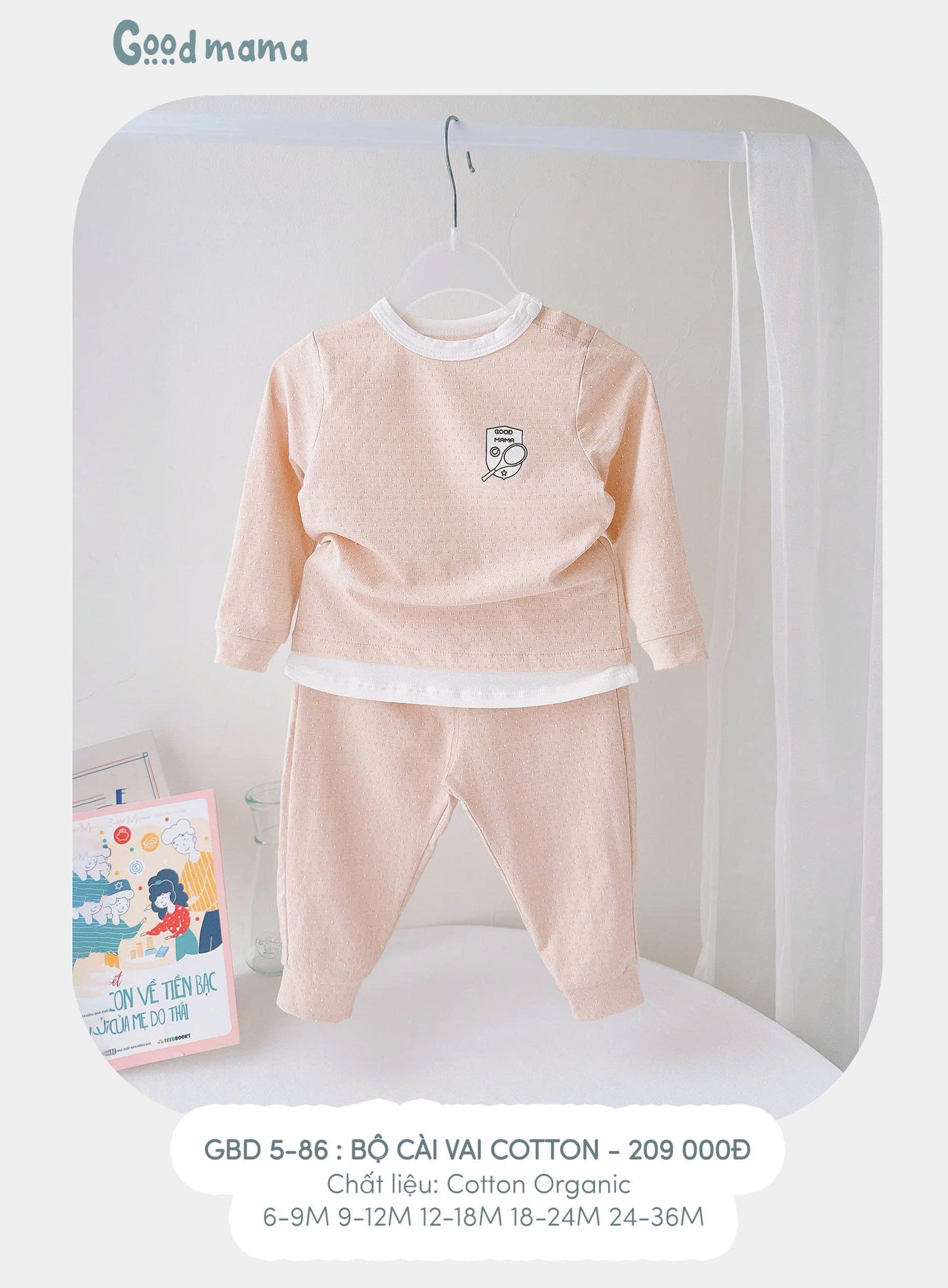 GBD 5-86: BỘ CÀI VAI COTTON