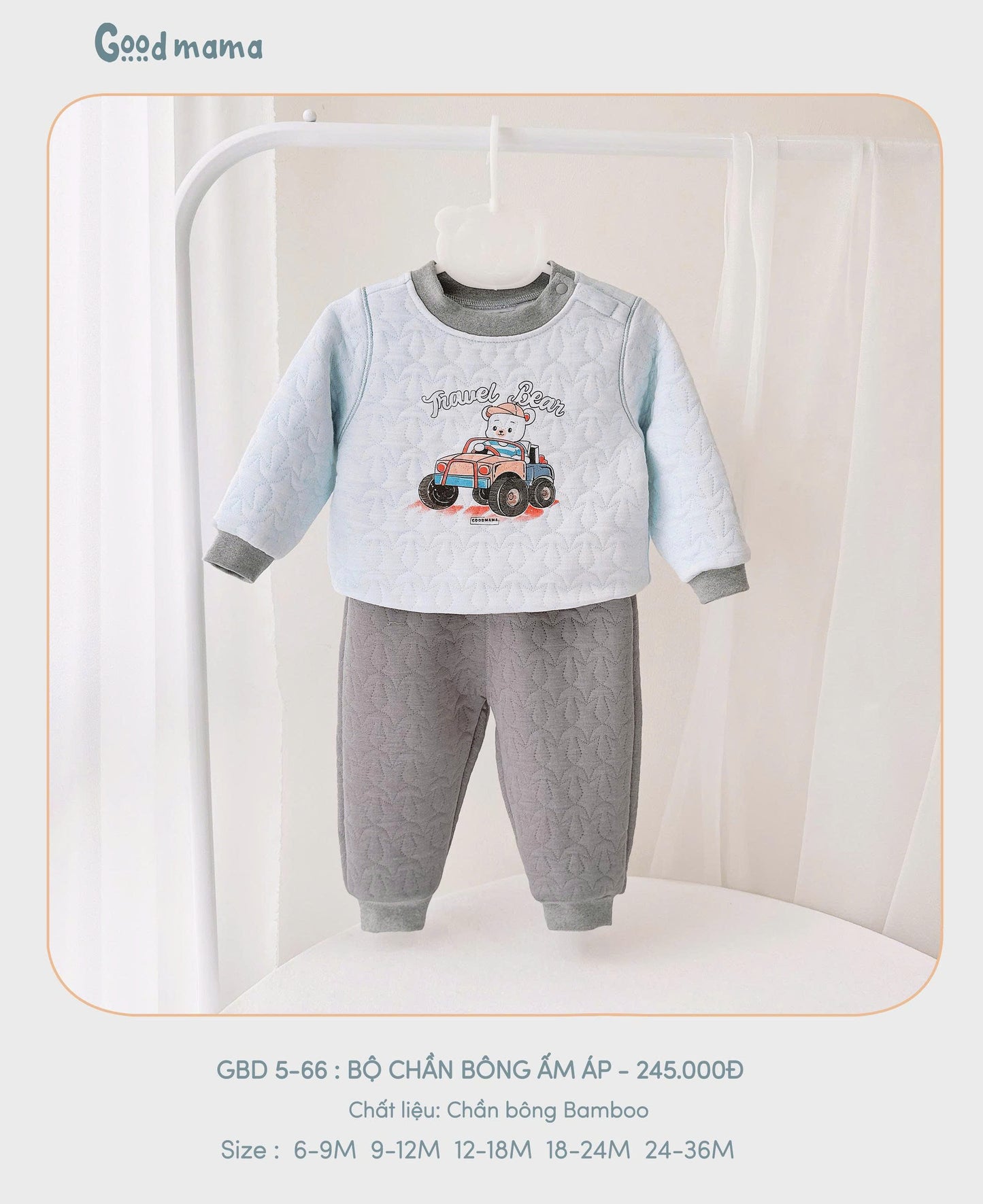 GBD5-66: BỘ CHẦN BÔNG ẤM ÁP