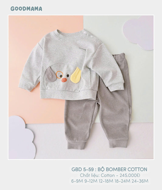 GBD5-59: BỘ BOMBER COTTON