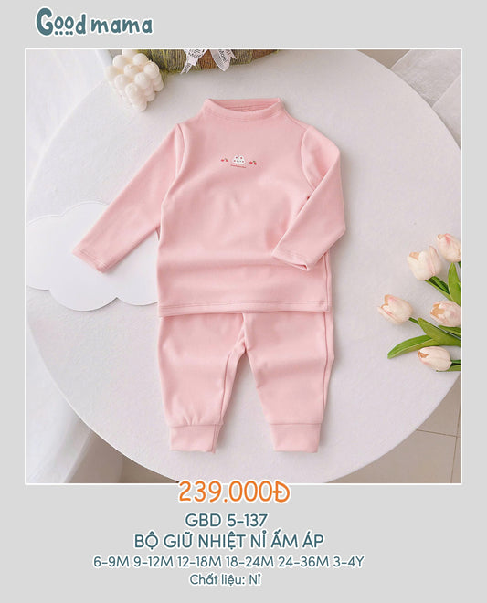 GBD5-137: BỘ GIỮ NHIỆT NỈ ẤM ÁP