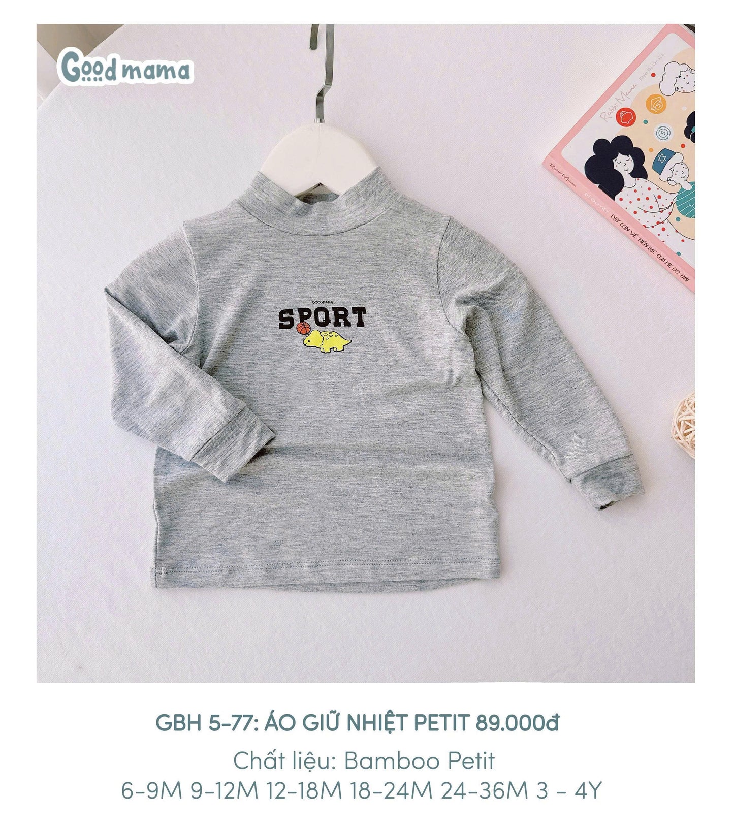 GBD5-77: ÁO GIỮ NHIỆT PETIT