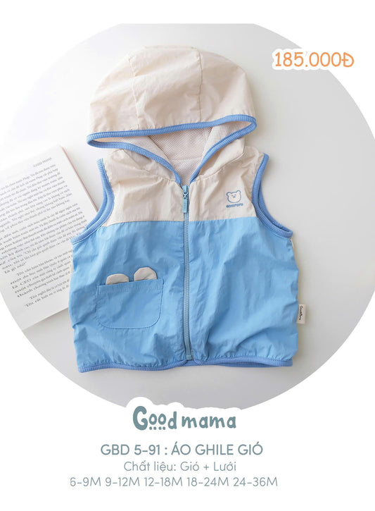 GBD5-91: ÁO GHILE GIÓ