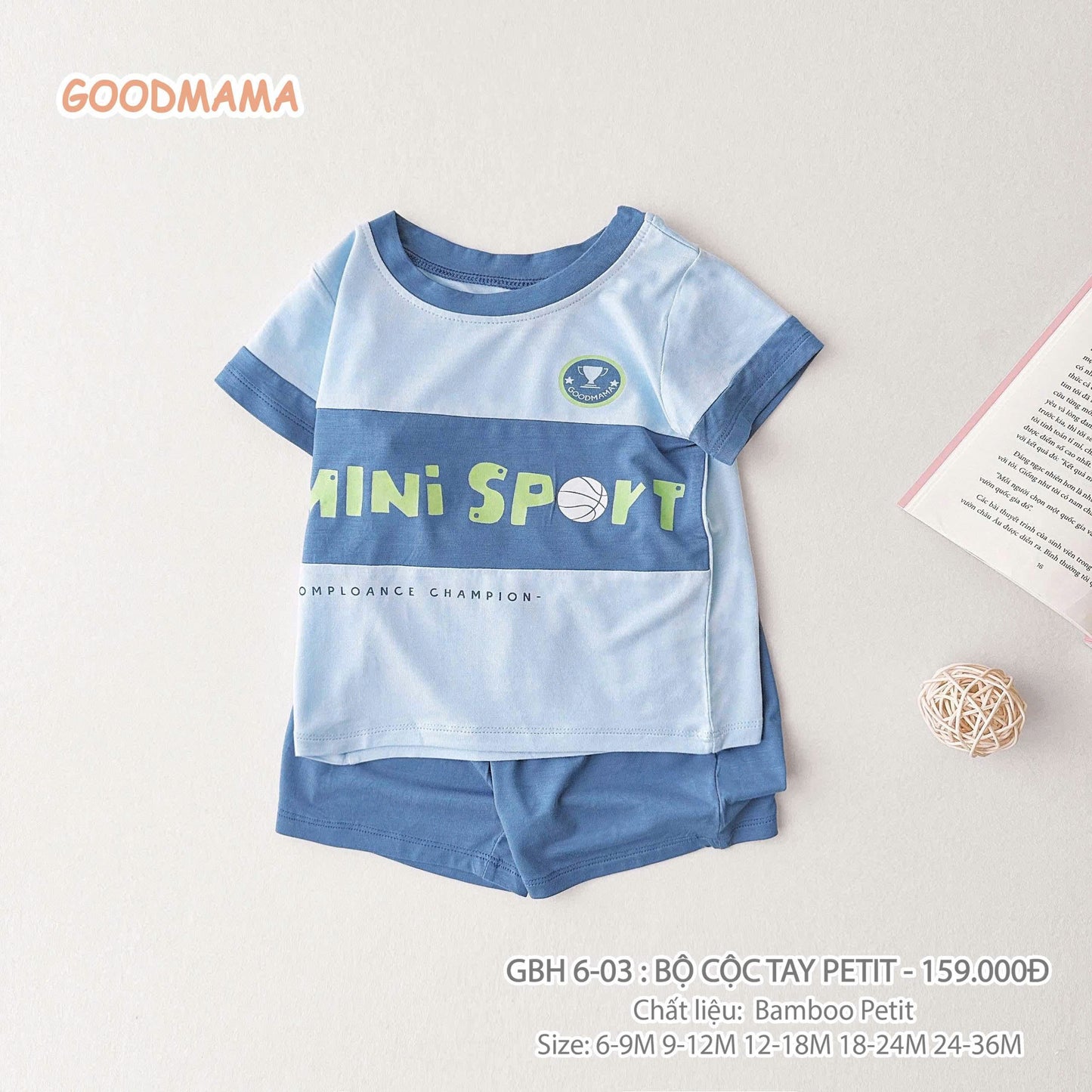 GBH6-03: BỘ CỘC TAY PETIT