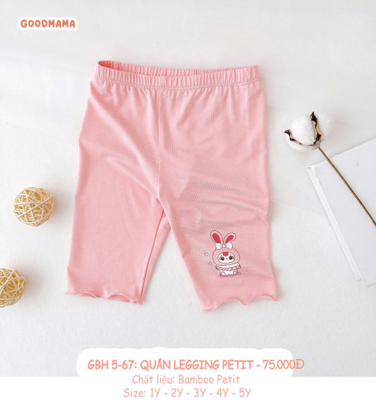 GBH5-67 – Quần Legging Petit Mềm Mát Cho Bé Gái