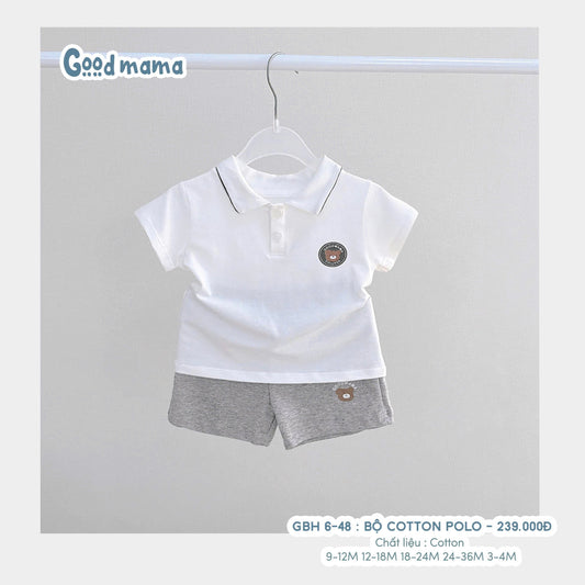 GBH6-48: BỘ COTTON POLO