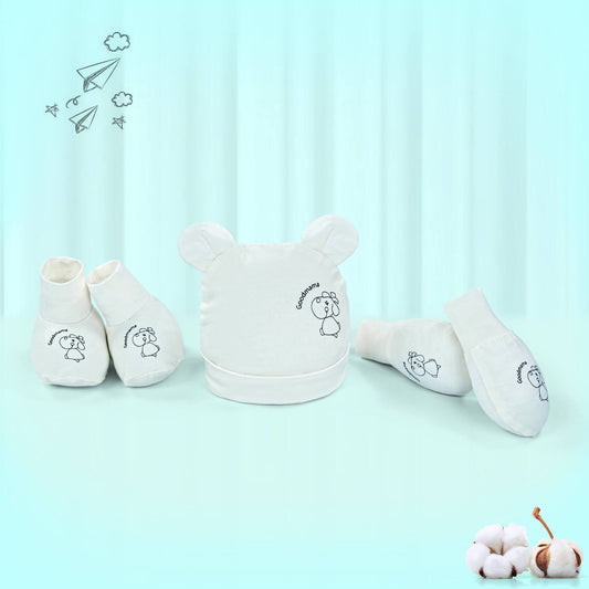 Phụ Kiện Cho Bé - SET Mũ Tất và Găng Tay Sơ Sinh Goodmama