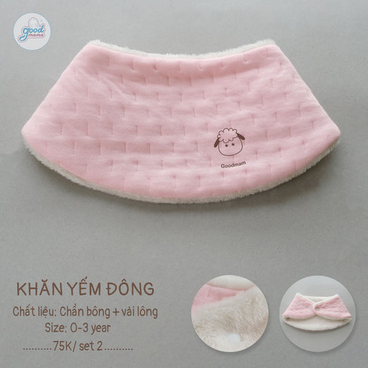 Yếm chần bông Goodmama (Set 2 cái)