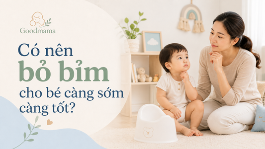 Khi nào bỏ bỉm cho bé? Dấu hiệu cho thấy bé nên bỏ bỉm