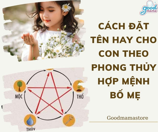CÁCH ĐẶT TÊN HAY CHO CON THEO PHONG THỦY, HỢP MỆNH BỐ MẸ