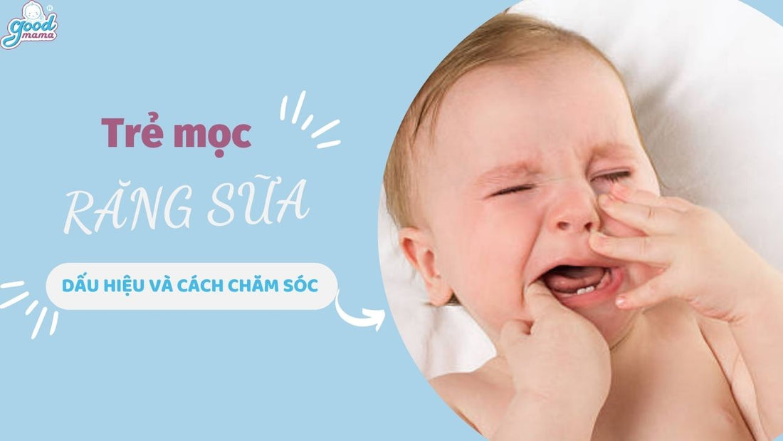 Trẻ mọc răng sữa: Dấu hiệu và cách chăm sóc