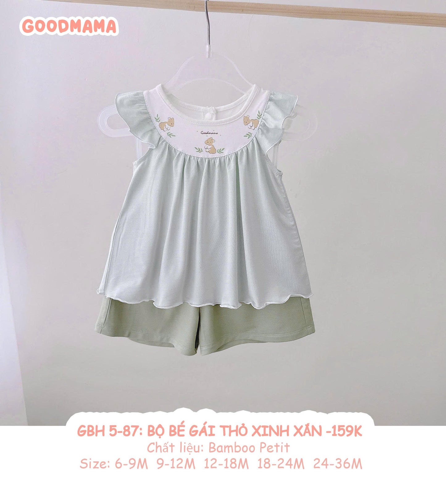 GBH 5 - 87: BỘ BÉ GÁI THỎ XINH