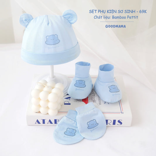 Phụ Kiện Cho Bé - Set Phụ Kiện Sơ Sinh Goodmama