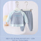 GBD4-35: Bộ Raglan Phối Gấu Goodmama Chất Liệu Cotton Organic